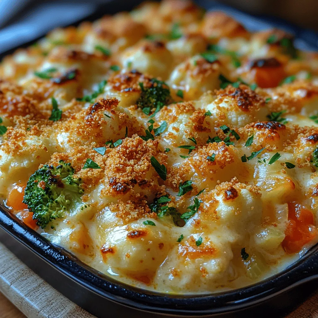 In the world of comfort food, casseroles hold a special place in our hearts. They are the quintessential dish that brings families together, offering warmth and satisfaction in every bite. Among the myriad of casserole recipes, the Creamy Roasted Veggie Casserole stands out for its vibrant flavors, nutrient-rich ingredients, and creamy texture that makes vegetables irresistible, even for the pickiest eaters. This dish not only celebrates seasonal produce but also embodies a wholesome approach to family meals. Whether you're looking for a main dish or a hearty side, this casserole will soon become a beloved staple in your kitchen.