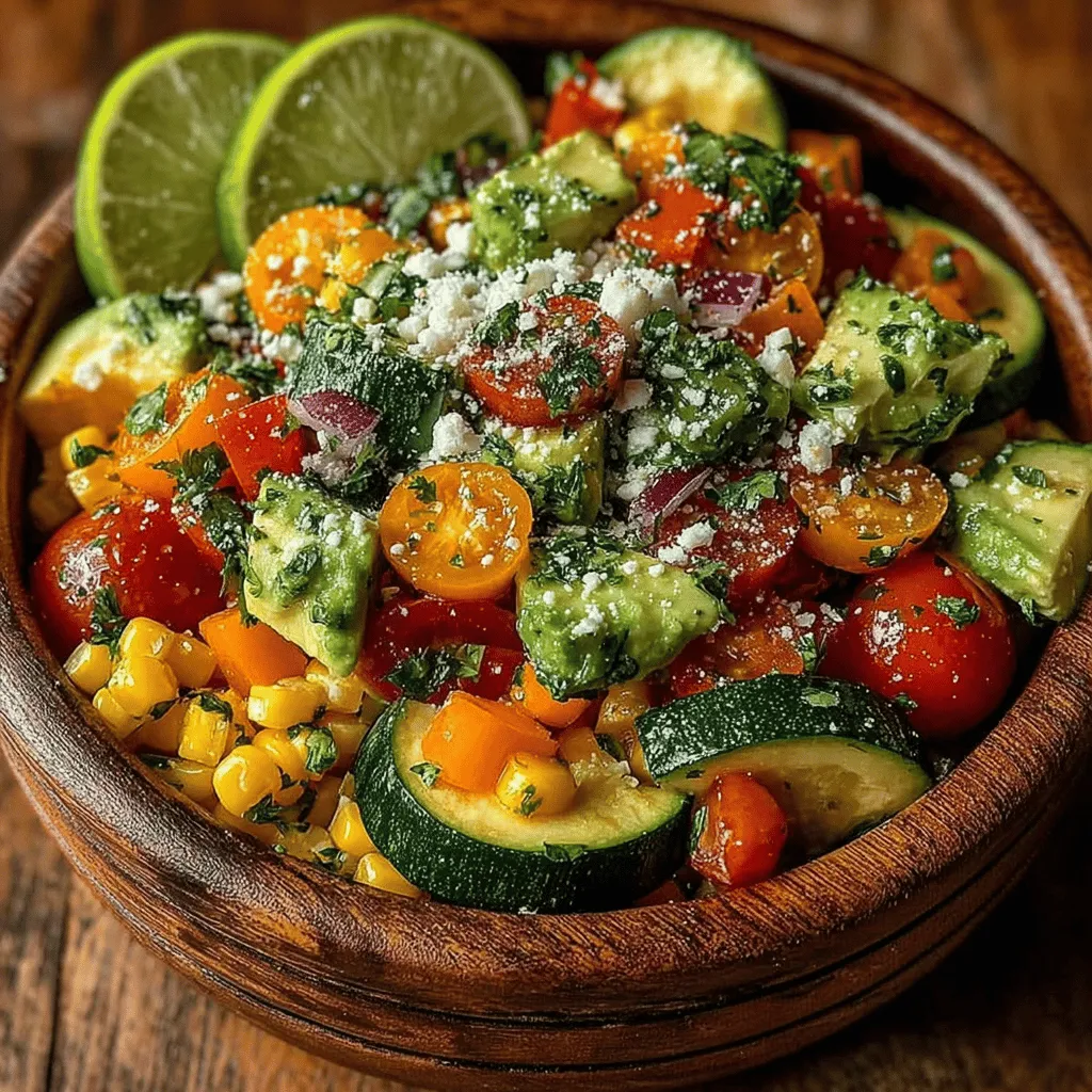 As summer approaches, many of us begin to seek out vibrant and refreshing dishes that celebrate the season's bounty. One such dish that encapsulates the essence of sunny days and outdoor gatherings is the Zucchini Corn Fiesta Salad. This salad is a colorful medley of fresh ingredients, making it an ideal choice for picnics, barbecues, or a healthy meal at home. With its bright colors and crisp textures, the Zucchini Corn Fiesta Salad is not only visually appealing but also loaded with nutritional benefits, ensuring that each bite is as wholesome as it is delicious.