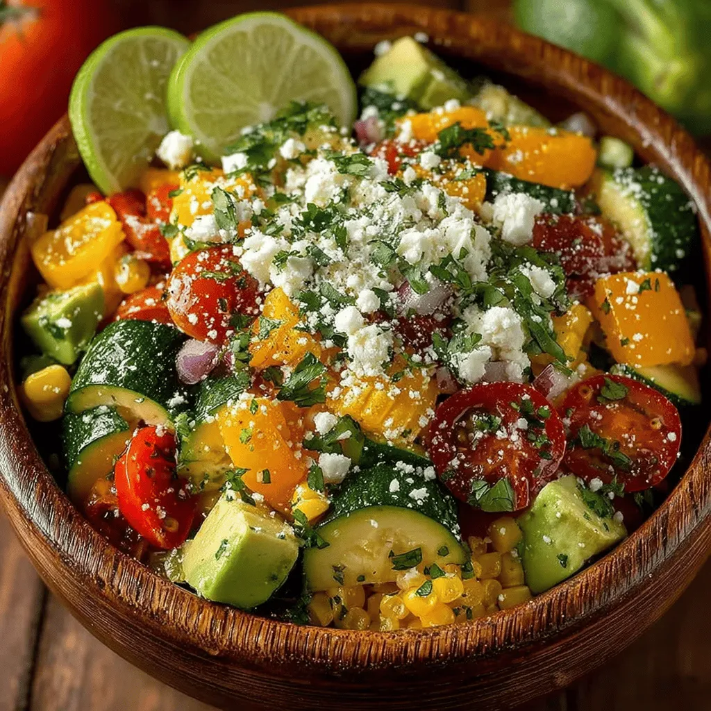 As summer approaches, many of us begin to seek out vibrant and refreshing dishes that celebrate the season's bounty. One such dish that encapsulates the essence of sunny days and outdoor gatherings is the Zucchini Corn Fiesta Salad. This salad is a colorful medley of fresh ingredients, making it an ideal choice for picnics, barbecues, or a healthy meal at home. With its bright colors and crisp textures, the Zucchini Corn Fiesta Salad is not only visually appealing but also loaded with nutritional benefits, ensuring that each bite is as wholesome as it is delicious.