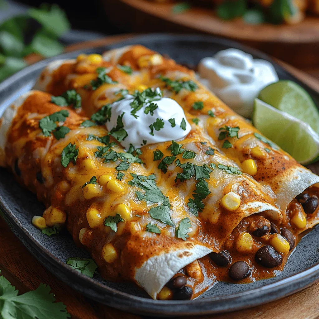 Enchiladas, a quintessential dish in Mexican cuisine, have long been cherished for their versatility and rich flavors. These rolled tortillas, traditionally filled with meats, cheese, or beans, are smothered in a savory sauce and baked to perfection. Among the myriad of enchilada recipes out there, Smoky Ancho Chicken Enchiladas stand out due to their unique flavor profile and comforting ingredients. This particular recipe marries the deep, smoky notes of ancho chili powder with tender shredded chicken, hearty black beans, and sweet corn, creating a dish that is as satisfying as it is delicious.