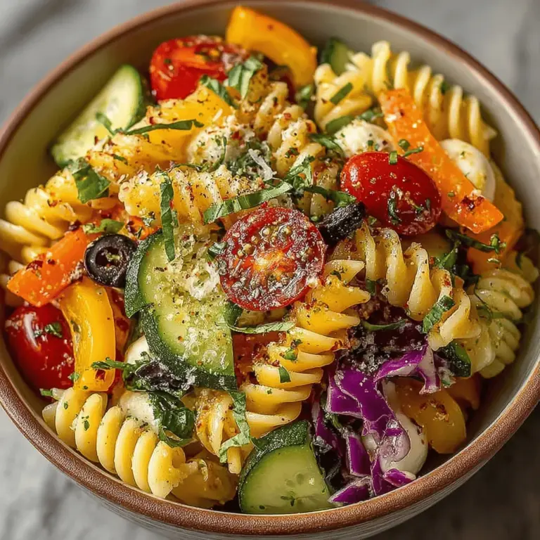 As summer approaches, the allure of fresh, vibrant dishes becomes increasingly enticing. One such dish that embodies the essence of the season is the Rainbow Pasta Salad. Bursting with colors and flavors, this salad is not only a feast for the eyes but also a powerhouse of nutrition. It’s perfect for summer gatherings, picnics in the park, or even as a lively side dish for any meal. The combination of pasta and an array of fresh vegetables makes it a versatile option that caters to various dietary preferences, ensuring that everyone can enjoy this delightful creation.