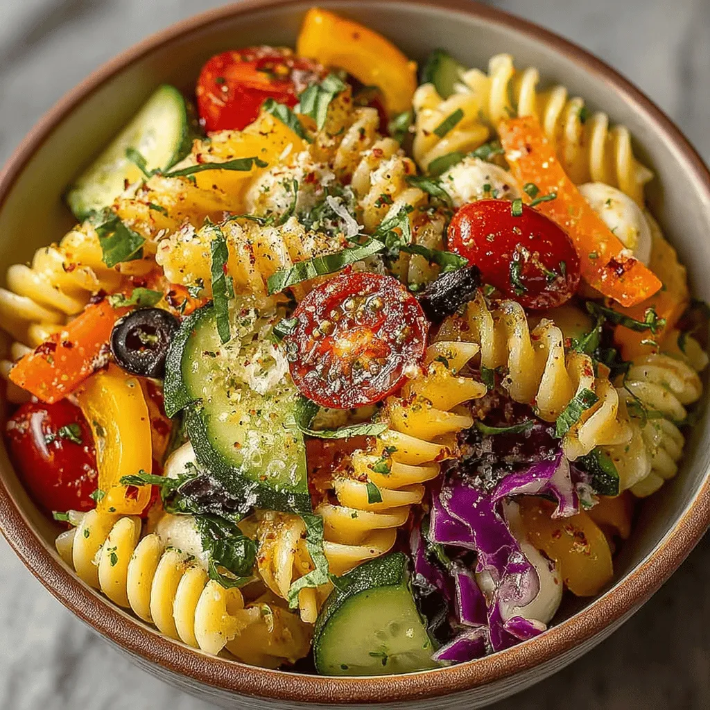 As summer approaches, the allure of fresh, vibrant dishes becomes increasingly enticing. One such dish that embodies the essence of the season is the Rainbow Pasta Salad. Bursting with colors and flavors, this salad is not only a feast for the eyes but also a powerhouse of nutrition. It’s perfect for summer gatherings, picnics in the park, or even as a lively side dish for any meal. The combination of pasta and an array of fresh vegetables makes it a versatile option that caters to various dietary preferences, ensuring that everyone can enjoy this delightful creation.