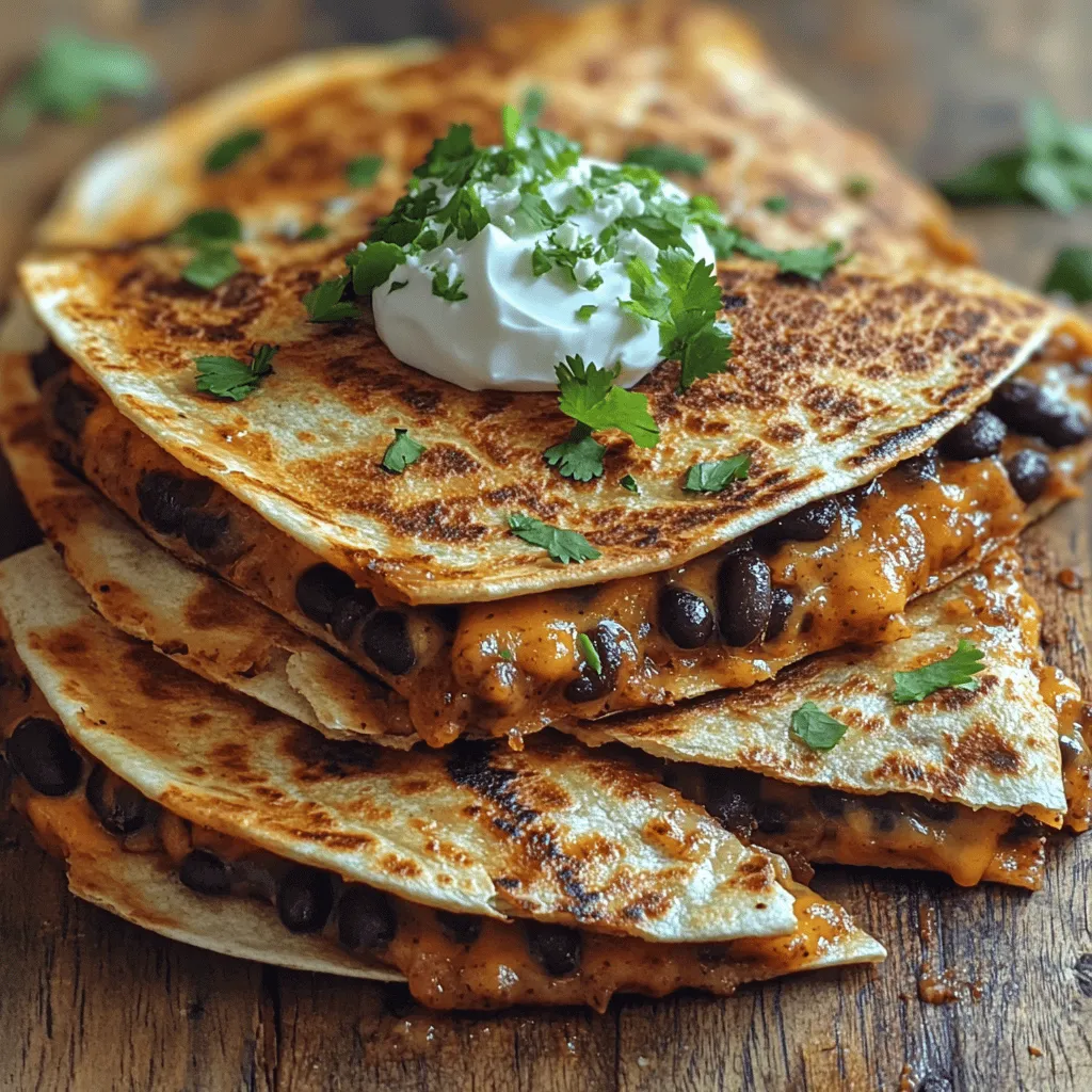 Before diving into the preparation, ensure you have the following tools on hand: - A large skillet or frying pan - A spatula for flipping the quesadillas - A can opener (if using canned black beans) - A cutting board and knife for chopping vegetables - A bowl for mixing ingredients