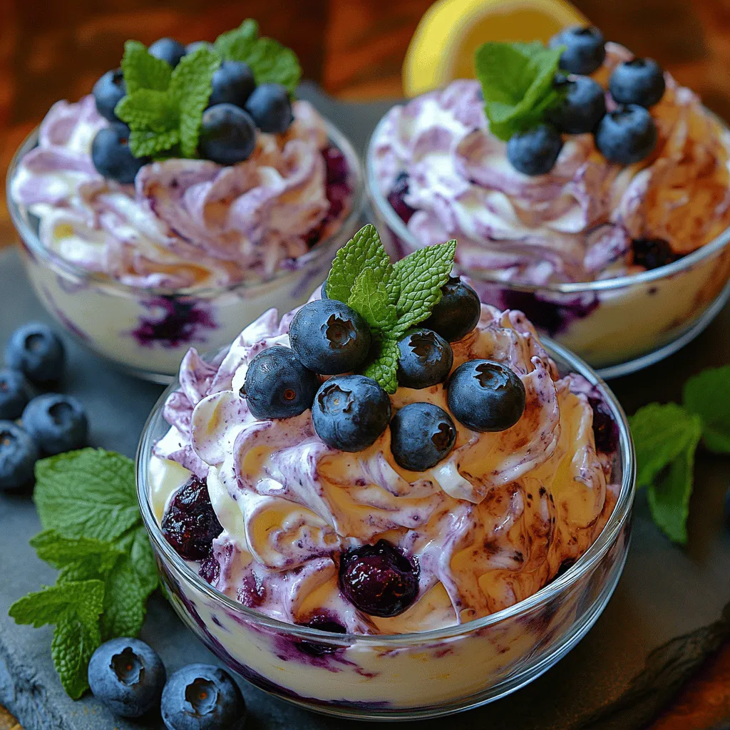 To create the Zesty Blueberry Dream Fool, it’s essential to understand the role of each ingredient. This dessert is composed of a few simple yet impactful components that work together to create a deliciously layered treat.
