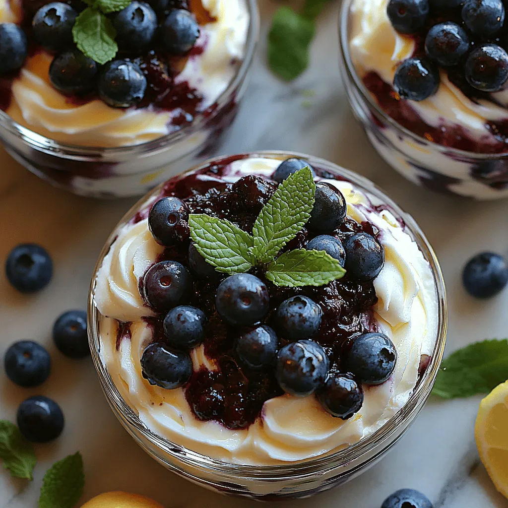 To create the Zesty Blueberry Dream Fool, it’s essential to understand the role of each ingredient. This dessert is composed of a few simple yet impactful components that work together to create a deliciously layered treat.