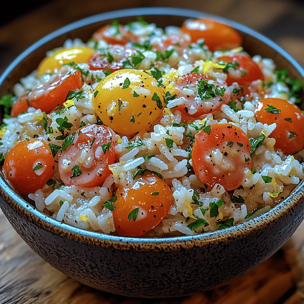 When it comes to wholesome meals that are both satisfying and bursting with flavor, the Creamy Lemon Garlic Rice Bowl stands out as a delightful choice. This dish combines the comforting nature of rice with the zesty brightness of lemon and the savory depth of garlic, creating a symphony of flavors that is sure to please. Whether you’re looking for a quick weeknight dinner or a dish to impress guests, this recipe is versatile enough to suit any occasion.