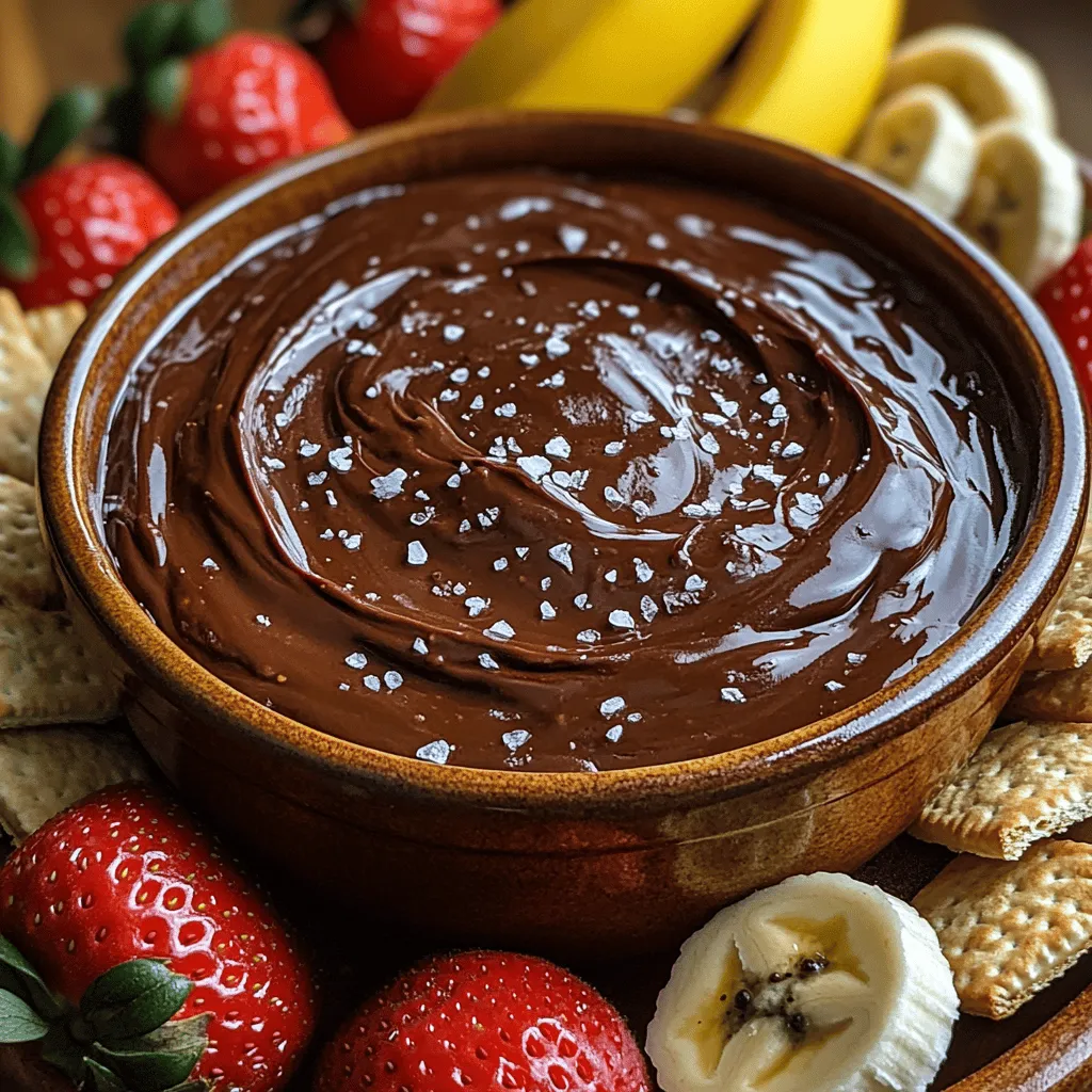 Indulging in a rich, creamy dip can elevate any gathering, and the Decadent Sweet Chocolate Hazelnut Dip is a prime example of how simple ingredients can come together to create something truly special. This delightful recipe captures the essence of gourmet desserts while remaining approachable for home cooks. Its luscious texture and unique flavor profile make it a crowd-pleaser at parties, an elegant addition to a cheese board, or a sweet treat for a cozy evening at home.