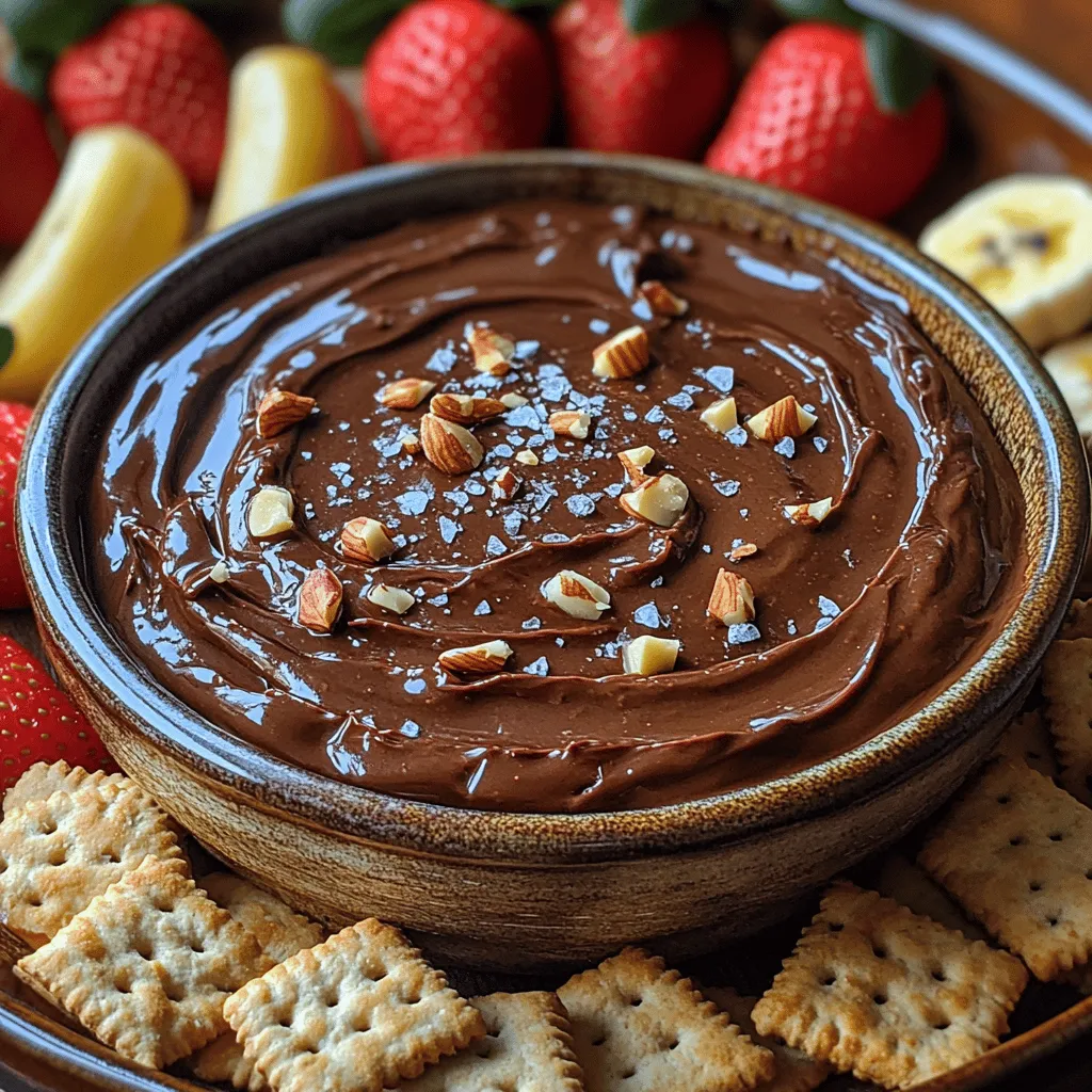 Indulging in a rich, creamy dip can elevate any gathering, and the Decadent Sweet Chocolate Hazelnut Dip is a prime example of how simple ingredients can come together to create something truly special. This delightful recipe captures the essence of gourmet desserts while remaining approachable for home cooks. Its luscious texture and unique flavor profile make it a crowd-pleaser at parties, an elegant addition to a cheese board, or a sweet treat for a cozy evening at home.