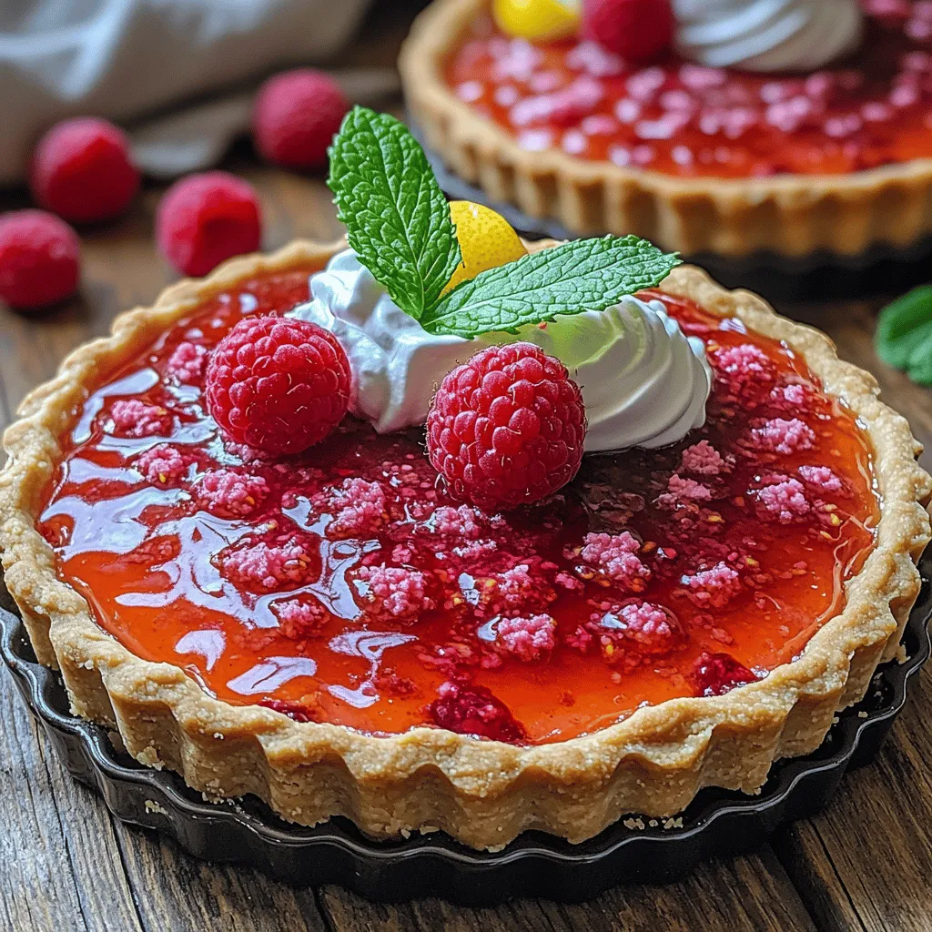 When it comes to desserts that combine the perfect balance of tartness and sweetness, few can rival the appeal of a raspberry lemon tart. This delightful treat not only tantalizes the taste buds but also offers a visual feast with its vibrant colors and elegant presentation. The Zingy Raspberry Lemon Tart is more than just a dessert; it’s a celebration of the summer harvest, a nod to the age-old tradition of baking with fresh fruits, and an embodiment of the joy that comes from sharing delectable sweets with family and friends.