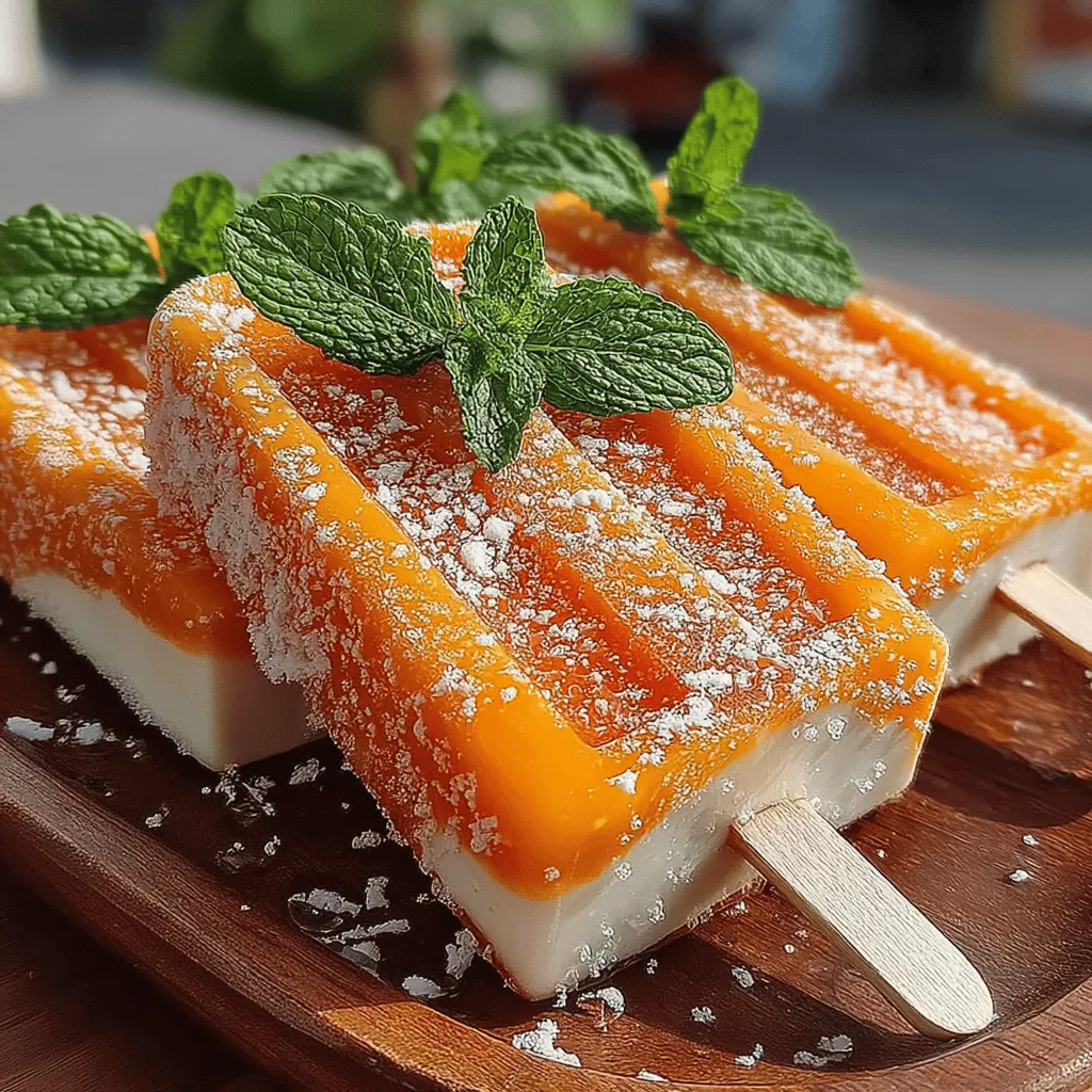 As the sun shines and temperatures rise, nothing quite satisfies like a chilled popsicle on a hot day. Popsicles have long been a favorite summertime treat, offering a delightful way to cool down while indulging in flavors that evoke memories of carefree days. Among the myriad of flavors available, Mango-Coconut Popsicles stand out as a tropical and healthy option that delivers on both taste and nutrition. These popsicles are not just a delicious way to beat the heat; they also celebrate the natural sweetness of ripe mangoes and the creamy richness of coconut milk.