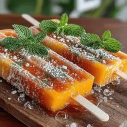 As the sun shines and temperatures rise, nothing quite satisfies like a chilled popsicle on a hot day. Popsicles have long been a favorite summertime treat, offering a delightful way to cool down while indulging in flavors that evoke memories of carefree days. Among the myriad of flavors available, Mango-Coconut Popsicles stand out as a tropical and healthy option that delivers on both taste and nutrition. These popsicles are not just a delicious way to beat the heat; they also celebrate the natural sweetness of ripe mangoes and the creamy richness of coconut milk.