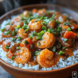 Welcome to the world of Cajun cooking, where every dish tells a story and every ingredient packs a punch of flavor. Today, we’re diving into a beloved classic: Smoky Cajun Shrimp Étouffée. This dish is a true representation of Louisiana’s rich culinary heritage, showcasing the vibrant flavors and hearty textures that have made Cajun cuisine famous around the globe.
