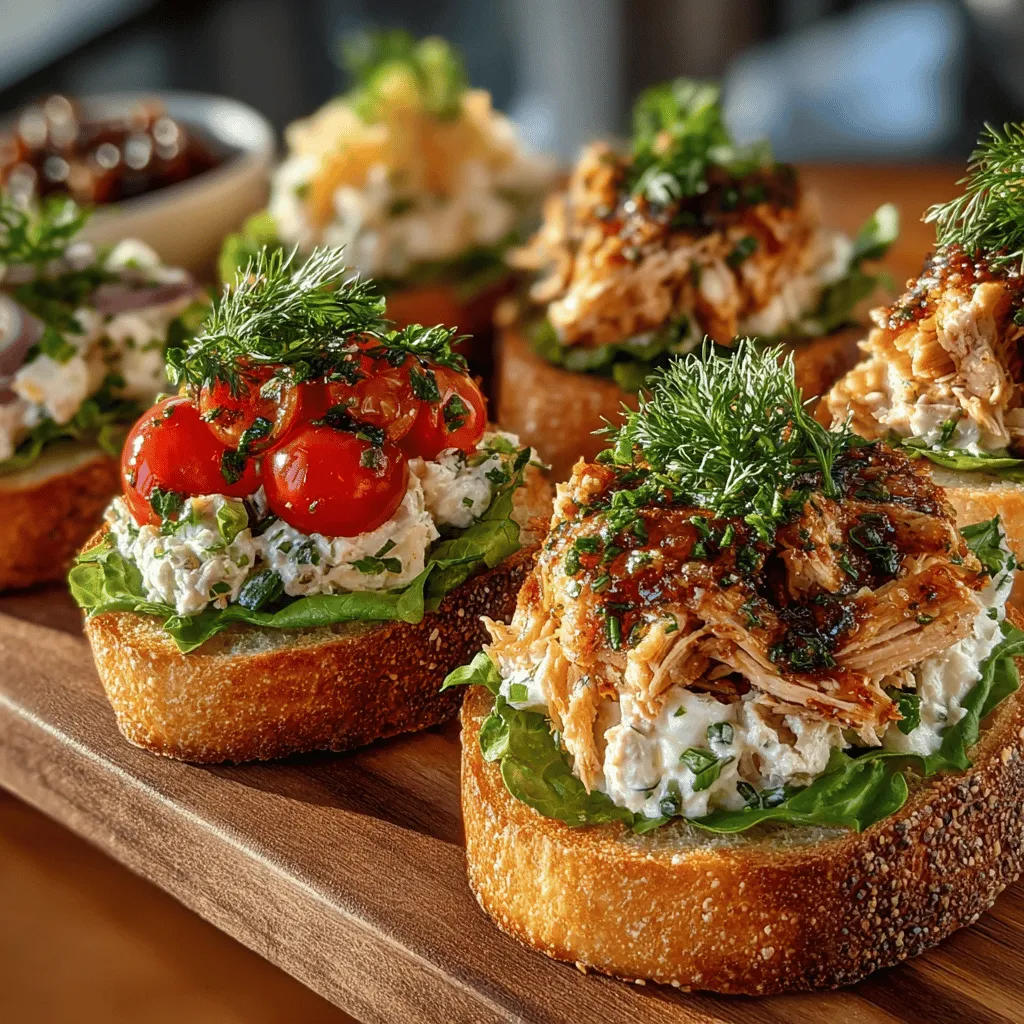 In the world of quick and delicious appetizers, Tasty Tuna Toast Circles stand out as a perfect blend of simplicity and flavor. These delightful bites are not only visually appealing but also packed with nutrients, making them an ideal choice for busy individuals looking to impress guests with minimal effort. Whether you’re hosting a casual get-together, a brunch, or simply enjoying a light snack, these mini toast circles offer a refreshing taste of the ocean that can elevate any occasion.