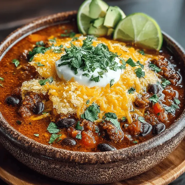 There's something undeniably comforting about a steaming bowl of slow-cooked soup. As the weather turns cooler, many of us find solace in hearty meals that not only nourish the body but also warm the soul. One such dish that has gained popularity in homes across the country is the Slow-Cooked Cheesy Chili Tortilla Soup. This delightful recipe brings together a medley of flavors and textures, offering a satisfying meal that is perfect for family dinners or cozy nights in.