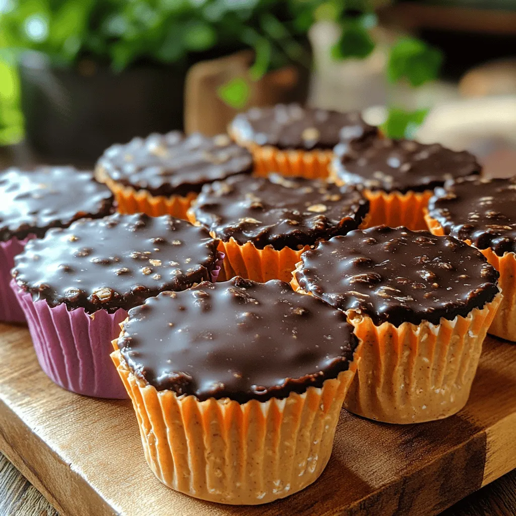 The key to achieving perfectly set Creamy Frozen Yogurt Peanut Butter Cups lies in the freezing time. It's vital to allow the cups to freeze long enough to solidify completely, ensuring they maintain their shape during handling and serving. A minimum of 4 hours is recommended, but for best results, leaving them in the freezer overnight is ideal. This extended freezing period not only allows the yogurt and peanut butter filling to firm up but also enhances the overall flavor and texture of the dessert.