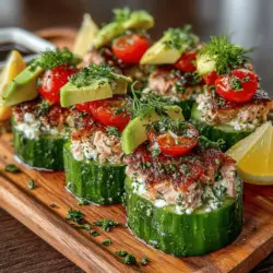 In the world of healthy eating, finding delicious yet nutritious snacks can be a challenge. Enter the Tantalizing Tuna Cucumber Slider Boats—a refreshing and light dish that combines the savory flavors of tuna with the crispness of cucumbers. These slider boats are a perfect blend of taste and texture, making them a delightful choice for various occasions. Whether you are looking for a satisfying lunch option, an impressive appetizer for parties, or a quick snack that doesn’t compromise on flavor, these slider boats are sure to please.