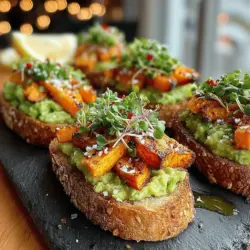 Savory Sweet Potato & Avocado Toast Delight