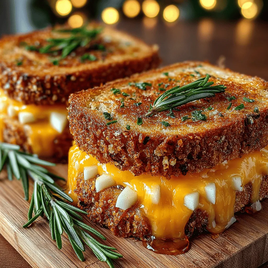 Understanding the delightful interplay of flavors in a sandwich can elevate a simple meal into a culinary experience. The Cheddar Apple Grilled Snack Sandwich combines the sharp, savory notes of cheddar cheese with the sweet, crisp texture of apples, resulting in a dish that is not only satisfying but also unique. This article will guide you through the recipe, offering insights into its ingredients, preparation methods, and the delightful flavors that make this sandwich a must-try.