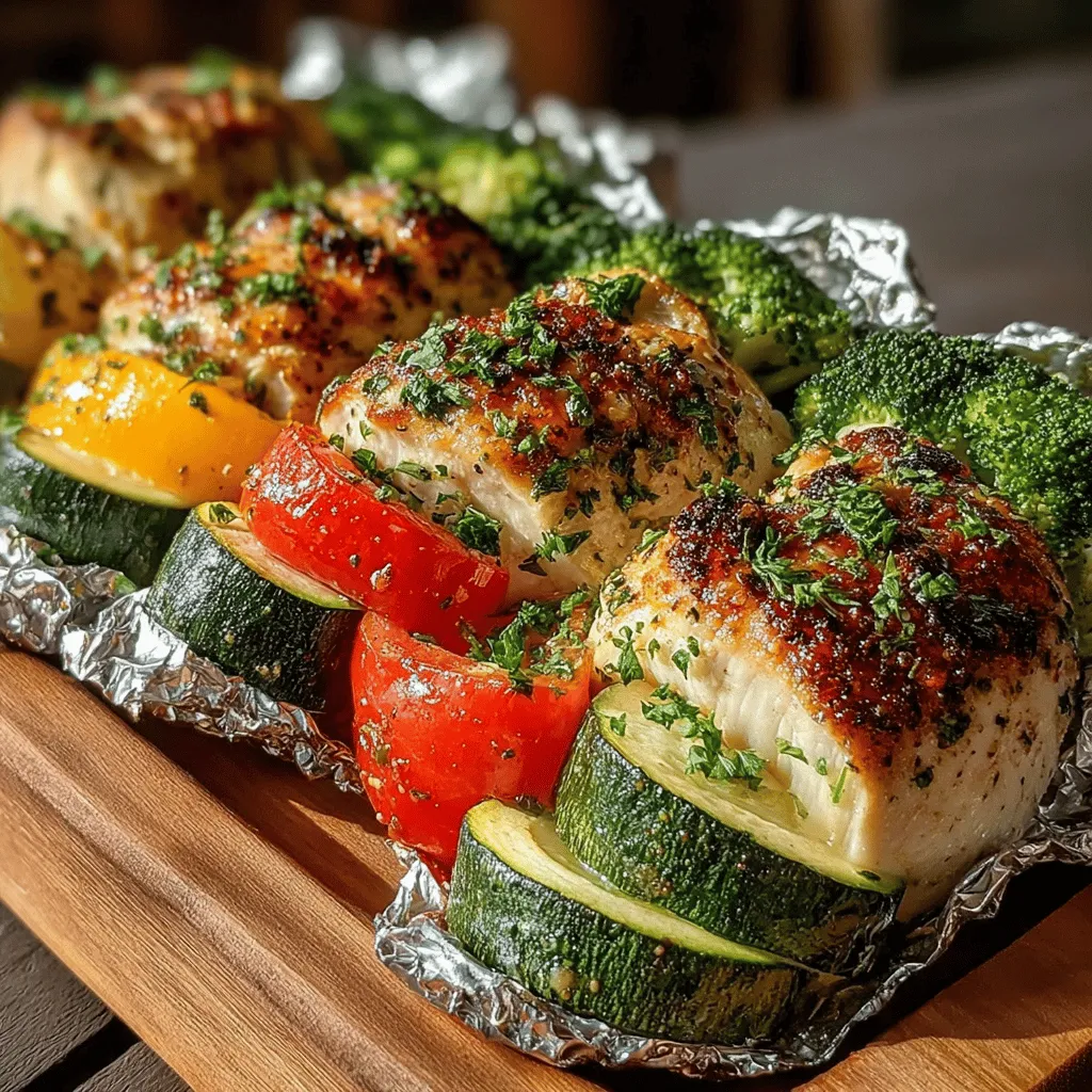 In today’s fast-paced world, finding quick and healthy meal solutions is essential for maintaining a balanced lifestyle. Ranch Chicken and Veggie Foil Packs offer a flavorful, easy-to-prepare option that satisfies both taste buds and dietary needs. This recipe combines tender chicken with a colorful medley of vegetables, all seasoned with zesty ranch flavors, and cooked to perfection in convenient foil packs. Not only is this dish a crowd-pleaser, but it also simplifies cleanup, making it an ideal choice for busy weeknights or family gatherings.