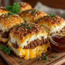 Mini Sausage Cheddar Biscuit Melts are a delightful creation that perfectly encapsulates the comfort and satisfaction of savory pastries. These bite-sized treats are not just for breakfast; they can easily grace brunch tables, serve as delightful appetizers, or satisfy those midday snack cravings. The growing trend of savory biscuits reflects a shift in culinary preferences, with many home cooks and chefs alike embracing these delicious morsels that can be customized to suit a variety of tastes and dietary needs.