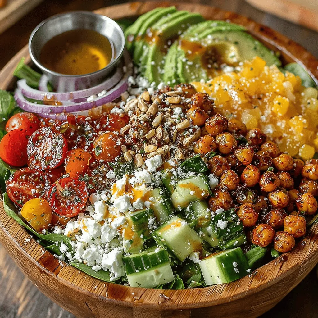 In the realm of healthy eating, the Crispy Chickpea Spinach Salad stands out as a vibrant and satisfying option that caters to a variety of tastes and occasions. Whether you're looking for a hearty meal to fuel your day, a refreshing side dish to accompany your main course, or a crowd-pleaser for your next gathering, this salad delivers on all fronts. Combining the wholesome goodness of chickpeas with fresh vegetables, it’s not only packed with flavor but also brimming with nutritional benefits that can enhance your overall well-being.