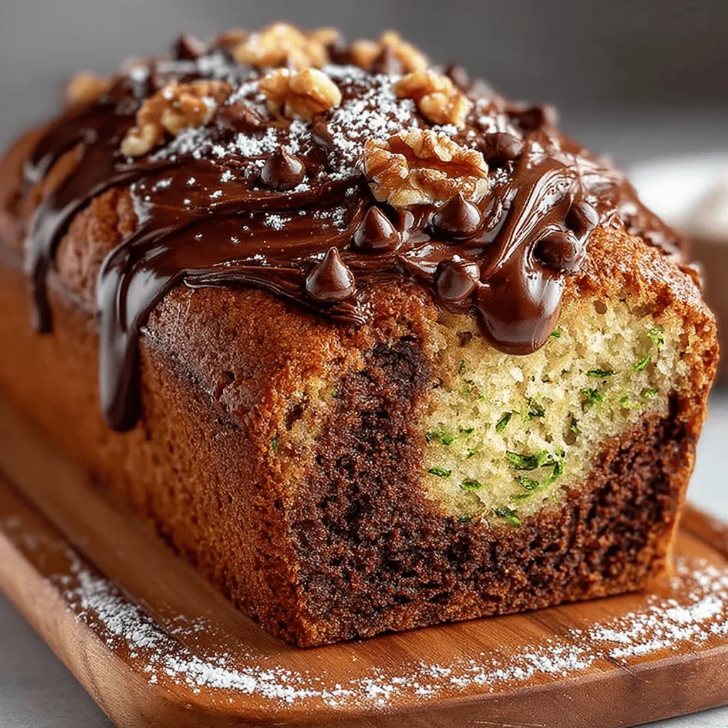 Achieving a beautiful marble effect in your Zucchini Chocolate Marble Loaf is both an art and a science. To create that striking visual contrast between the rich chocolate and the subtly flavored zucchini batter, it's essential to layer the batters correctly and swirl them without overmixing.