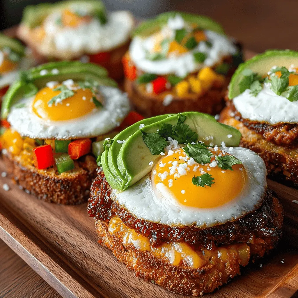 Breakfast has long been heralded as the most important meal of the day, setting the tone for our daily activities and fueling our bodies for whatever lies ahead. As culinary trends evolve, the variety of breakfast dishes has expanded to accommodate diverse tastes and preferences. Among the exciting options available today is the mini breakfast hash tostada—a vibrant, versatile dish that elevates traditional breakfast ingredients into a fun and shareable format. With its delightful combination of textures and flavors, this recipe is sure to become a favorite in your morning repertoire, whether you're hosting a weekend brunch or simply craving a satisfying start to your day.