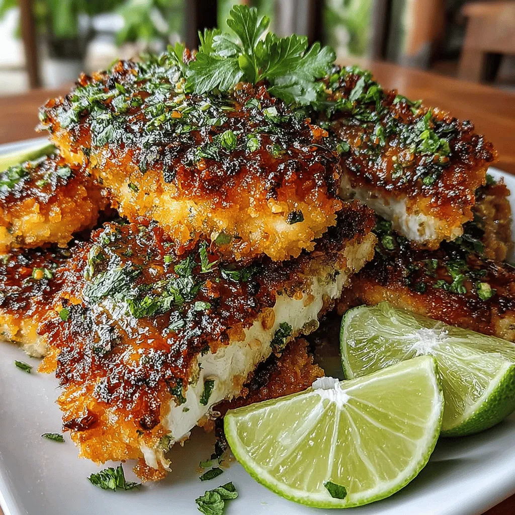 If you're on the hunt for a dish that combines vibrant flavors with the ease of preparation, look no further than our Zesty Baked Chili Lime Chicken Tenders. This recipe is a delightful fusion of zesty lime and aromatic spices, perfect for those busy weeknights when you want to serve something delicious without spending hours in the kitchen. The beauty of these chicken tenders lies in their simplicity: a handful of fresh ingredients comes together to create a meal that is both satisfying and healthy.