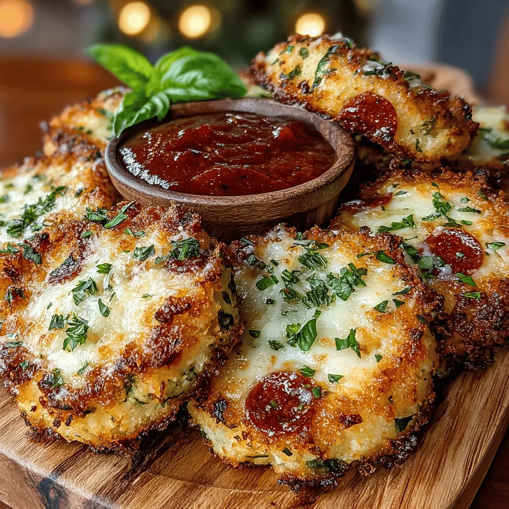 To achieve the ideal texture for your Zucchini Crust Pepperoni Bites, it’s essential to focus on both baking time and temperature. Start by preheating your oven to 425°F (220°C). This high temperature is crucial for creating a golden, crispy exterior while ensuring that the inside remains moist and flavorful.