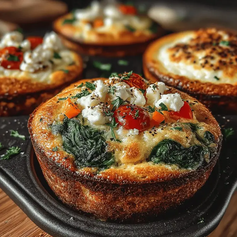Are you on the hunt for a healthy breakfast or snack option that doesn't compromise on flavor? Look no further than Spinach & Egg White Delight Muffins. These delectable muffins combine the nutritional power of egg whites and fresh spinach, creating a delightful treat that is both satisfying and nutritious. Whether you're rushing out the door in the morning or looking for a wholesome addition to your lunchbox, these muffins are the perfect solution. They are not only easy to prepare but also incredibly versatile, allowing you to customize them with your favorite ingredients.