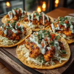 If you’re on the hunt for a delicious recipe that beautifully marries the bold flavors of Indian cuisine with the convenience of finger food, look no further than Mini Chicken Tikka Tortilla Sliders. These sliders offer a creative twist on the traditional chicken tikka, transforming it into a portable, bite-sized delight that is perfect for any occasion—be it a casual family dinner, a lively gathering of friends, or an elegant party spread. The fusion of tender, marinated chicken enveloped in soft tortillas creates a unique and irresistible snack that is sure to impress.