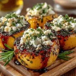 To elevate your roasted peaches, creating a fragrant herb mixture is essential. Start by selecting fresh herbs that complement the natural sweetness of the peaches. A combination of rosemary, thyme, and basil works beautifully, but feel free to experiment with your favorites.