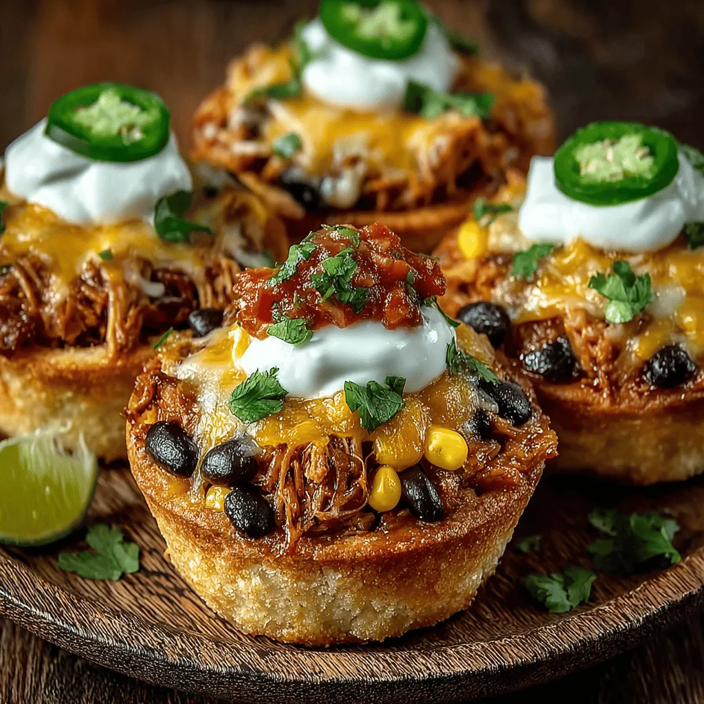 Mini Chicken Nacho Tortilla Cups are the perfect appetizer or party snack that combines the delicious flavors of nachos with the convenience of bite-sized portions. These delightful cups are not only easy to make, but they are also packed with protein and flavor, making them a hit at any gathering. Whether you’re hosting a game night, celebrating a special occasion, or simply craving a savory treat, this recipe will surely impress your guests.
