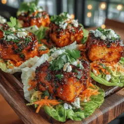 In recent years, plant-based eating has surged in popularity, capturing the attention of food enthusiasts and health-conscious individuals alike. As more people seek to incorporate nutritious and delicious options into their diets, the demand for creative, flavorful recipes that highlight vegetables and plant proteins has never been higher. One standout dish that embodies this trend is the Spicy Mini Buffalo Tofu Lettuce Wrap Bites. This delectable appetizer combines the robust flavors of buffalo sauce with the subtle crunch of fresh lettuce, creating a satisfying and health-conscious option perfect for gatherings or as a quick snack.