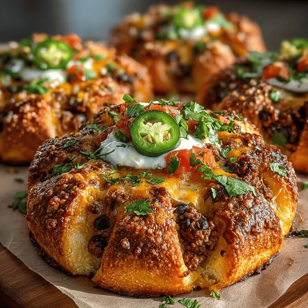 In the world of quick and delicious meals, Mini Chicken Taco Crescent Rings have emerged as a fun, flavorful option for various occasions. Whether you are hosting a gathering, planning a family dinner, or simply looking for a delightful weeknight treat, this recipe offers a perfect balance of convenience and taste. The combination of flaky crescent roll dough and a zesty chicken taco filling makes it an appealing choice for both adults and kids alike. With rich flavors and easy preparation, these crescent rings can easily become a staple in your recipe repertoire.