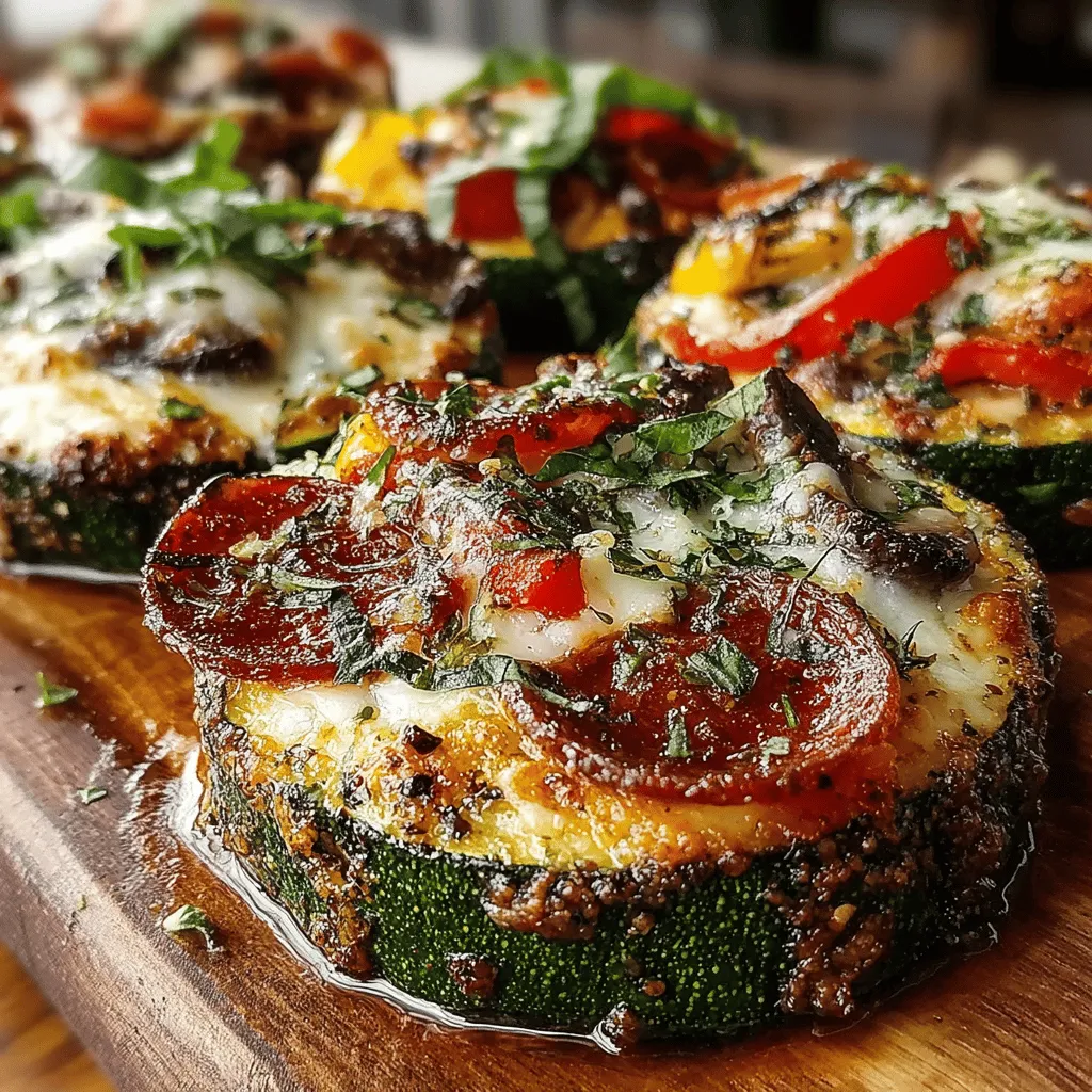 When crafting the ultimate zucchini pizza, the distribution of toppings is crucial for achieving balanced flavors and textures. Begin by spreading a layer of your preferred pizza sauce evenly across each zucchini slice. Aim for about one tablespoon of sauce per slice, allowing the fresh taste of the zucchini to shine through without overwhelming it.
