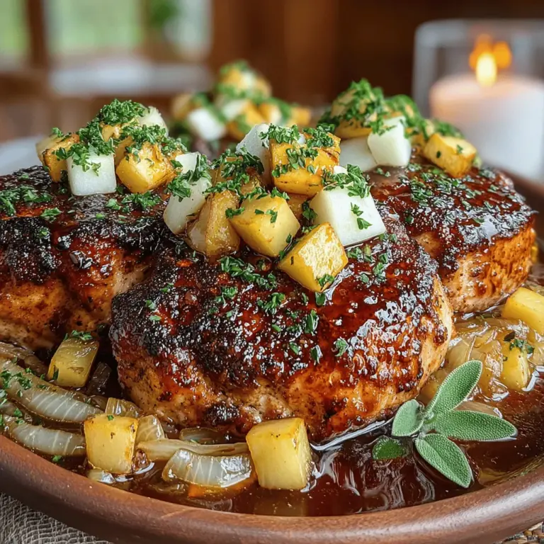 When it comes to family dinners, few dishes can rival the delightful combination of savory and sweet flavors found in Savory Sage & Apple Chicken Delight. This recipe is not only a feast for the taste buds but also a heartwarming meal that brings loved ones together. Whether it’s a cozy weeknight dinner or a special gathering, this dish stands out for its ease of preparation and the wholesome ingredients that nourish both body and soul.