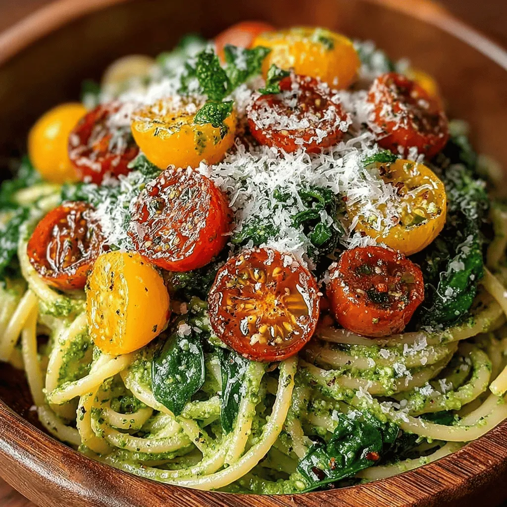 Avocado Pesto Veggie Pasta is a vibrant and nutritious dish that brilliantly combines the creaminess of avocados with the aromatic freshness of basil and the warmth of garlic. This innovative recipe not only tantalizes your taste buds but also serves as a celebration of wholesome ingredients, making it a perfect choice for those seeking a delicious yet health-conscious meal. The creamy avocado pesto, paired with fresh vegetables and your pasta of choice, creates a delightful harmony of flavors and textures that is hard to resist.