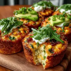 Spicy Green Chili Cornbread Muffin Sliders are a culinary delight that masterfully blends the comforting sweetness of cornbread with the vibrant heat of green chilies. This innovative recipe offers a refreshing twist on traditional cornbread, making it an exciting option for any gathering. Whether you’re hosting a party, looking for a unique appetizer, or simply want a flavorful snack, these muffin sliders fit the bill. They can even serve as a delightful meal component, pairing perfectly with soups, salads, or barbecue dishes. One of the best aspects of this recipe is its simplicity; it requires minimal preparation and utilizes wholesome ingredients, making it an accessible choice for home cooks of all skill levels.