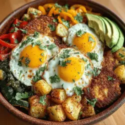 Breakfast hashes are a delightful culinary creation that combines a variety of ingredients into a single, hearty dish, making them a staple for breakfast lovers around the world. The concept of a hash is simple yet versatile, allowing for endless combinations of vegetables, proteins, and spices to suit personal tastes and dietary preferences. Among the many variations, the Green Chili Breakfast Hash stands out with its bright flavors, nutritional benefits, and ease of preparation. This dish not only excites the palate but also nourishes the body, making it a perfect choice for anyone seeking a wholesome start to their day.