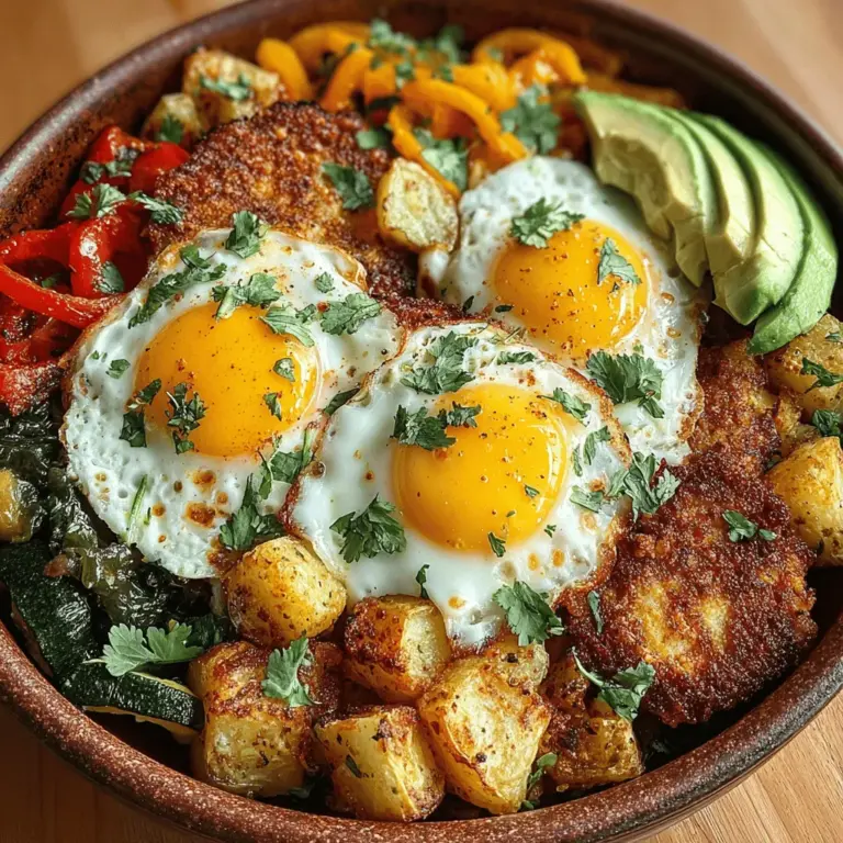 Breakfast hashes are a delightful culinary creation that combines a variety of ingredients into a single, hearty dish, making them a staple for breakfast lovers around the world. The concept of a hash is simple yet versatile, allowing for endless combinations of vegetables, proteins, and spices to suit personal tastes and dietary preferences. Among the many variations, the Green Chili Breakfast Hash stands out with its bright flavors, nutritional benefits, and ease of preparation. This dish not only excites the palate but also nourishes the body, making it a perfect choice for anyone seeking a wholesome start to their day.