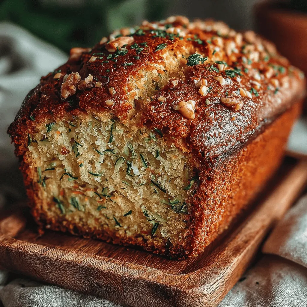 Banana-Zucchini Blitz Bread is a delightful fusion of flavors that has captured the hearts of home bakers and food enthusiasts alike. This unique quick bread combines the natural sweetness of ripe bananas with the subtle earthiness of zucchini, resulting in a moist, flavorful loaf that is perfect for breakfast, snacks, or dessert. Its appeal lies not only in its taste but also in its ability to incorporate healthy ingredients, making it a guilt-free indulgence for any occasion.