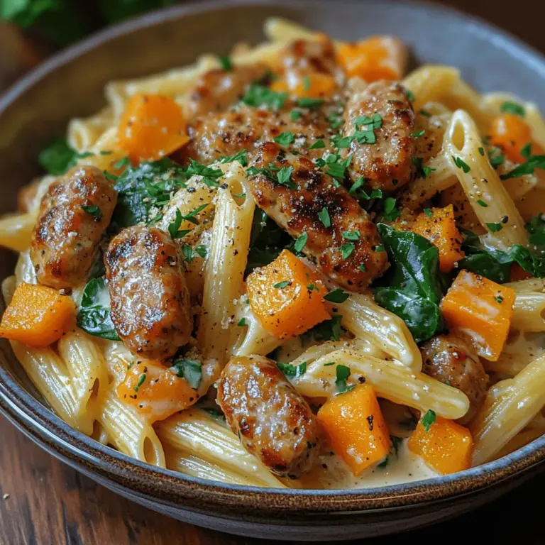 As the leaves change color and the air turns crisp, autumn brings with it a tapestry of flavors that evoke warmth and comfort. One dish that perfectly encapsulates the essence of this season is the Autumn Harvest Chicken Sausage Pasta. This recipe not only highlights the bounty of fall produce but also serves as a comforting meal that warms the soul on cooler evenings. Whether you are cozying up at home or entertaining friends, this dish offers a delightful balance of taste and nutrition, making it an ideal choice for any autumn gathering.