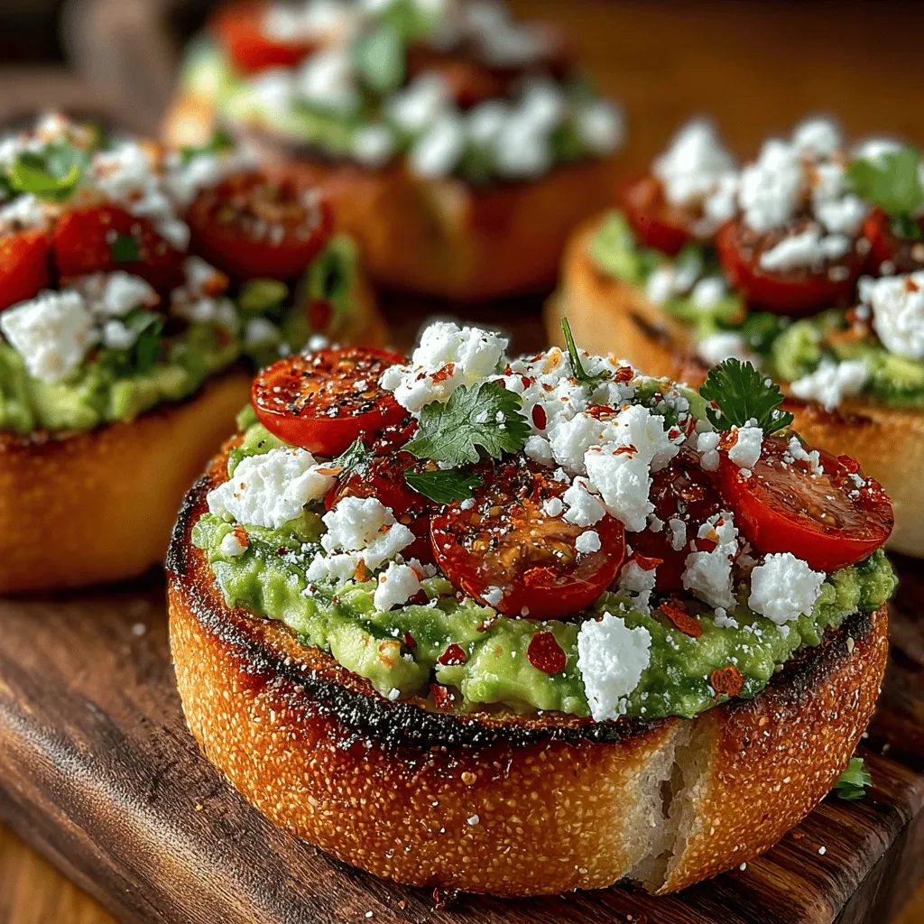 In the world of quick and healthy snacks, Mini Avocado Toast Bagel Bites stand out as a delicious option that seamlessly blends nutrition with flavor. This easy-to-make recipe is ideal for various occasions, whether you’re hosting a brunch gathering, looking for a satisfying afternoon snack, or even contemplating a light dinner. Each bite is a delightful explosion of creamy avocado, zesty lime, and a hint of spice, making it not just a treat for your taste buds but also a vibrant addition to your culinary repertoire.