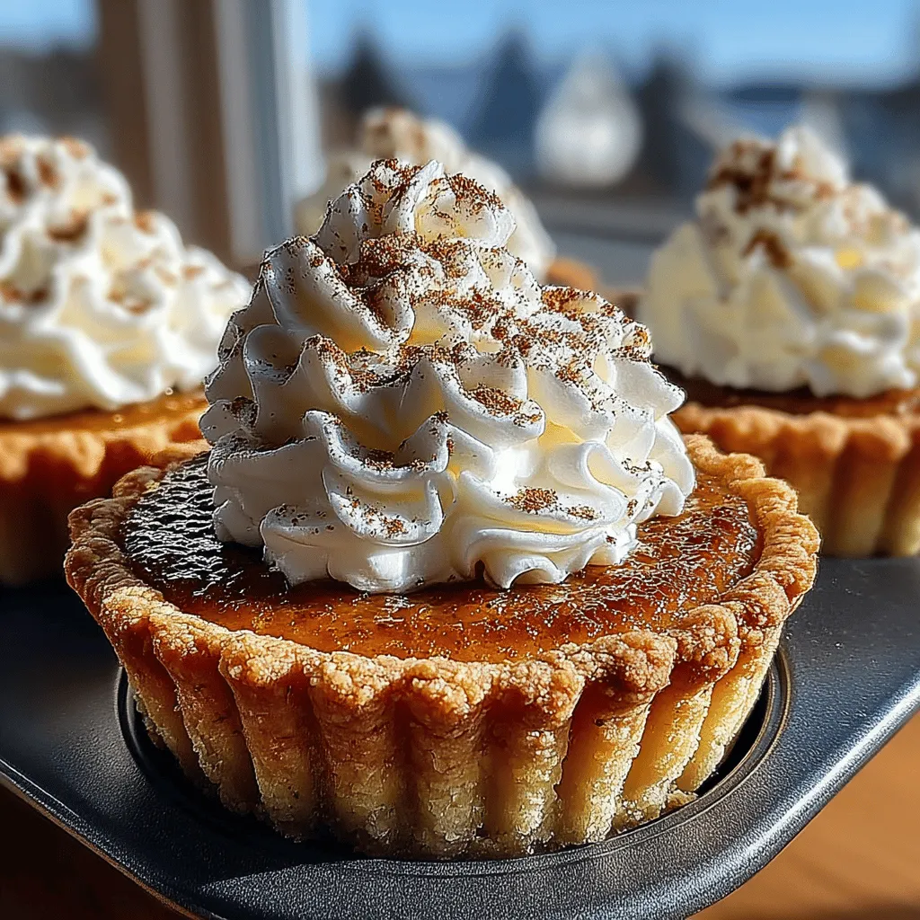 As the leaves turn golden and the air becomes crisp, the allure of pumpkin desserts becomes irresistible. Nothing evokes the spirit of fall quite like the warm, spiced flavors of pumpkin. Among the myriad of pumpkin-infused treats, mini pumpkin pies hold a special charm. These delightful, bite-sized versions of the beloved classic not only satisfy your sweet tooth but also bring a festive touch to any occasion. Whether it’s a cozy family gathering, a lively holiday party, or simply a treat for yourself, these mini pumpkin pies are the ideal dessert to celebrate the season.