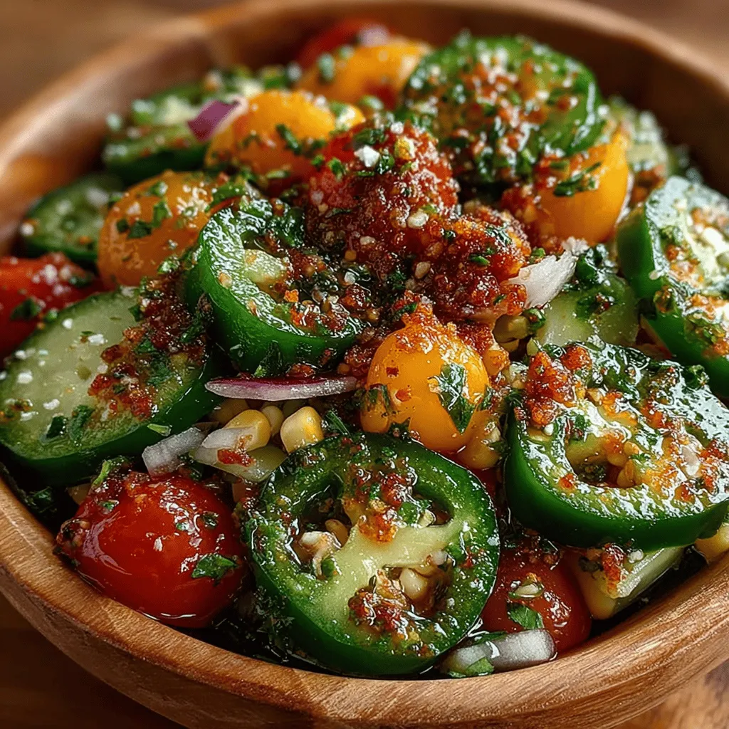 Salads have long held a cherished place in global cuisine, celebrated not just for their refreshing quality but for their versatility and the myriad of flavors they can offer. With a rich history rooted in various culinary traditions, salads often feature an exciting combination of fresh vegetables, legumes, and pickled elements. Among the many variations, the Zesty Canned Jalapeño Pepper Salad Bowl emerges as a standout dish, infusing spicy, tangy, and fresh flavors into every bite. This recipe is not only a feast for the taste buds but also a nutritious option that can elevate your meal prep and impress your guests.