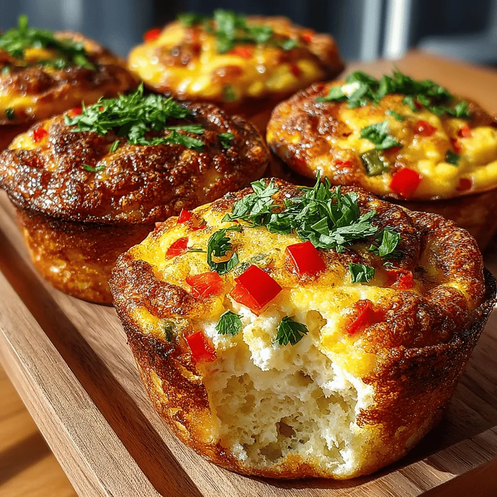 In recent years, breakfast muffins have captured the hearts of breakfast enthusiasts everywhere. These delightful baked goods are not just a treat for the taste buds but also a convenient solution for those busy mornings when time is of the essence. The Spicy Sunrise Baked Egg & Chili Breakfast Muffins take this concept to a new level with their unique flavor profile that combines the richness of eggs, a hint of spice, and fresh vegetables. This recipe is designed to cater to various dietary preferences, offering options for plant-based and gluten-free diets, making it an inclusive choice for families and individuals alike.
