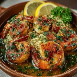 Garlic Butter Shrimp & Quinoa Recipe