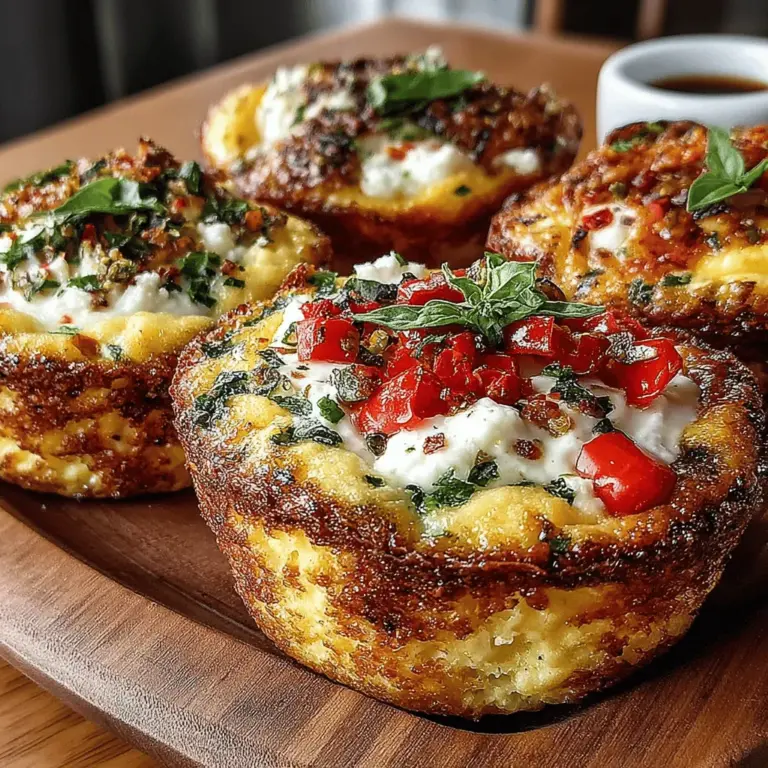 In the world of quick and nutritious meals, mini roasted red pepper egg bites stand out as a delightful option for breakfast, snacks, or even light lunches. These little treasures combine the rich flavors of roasted red peppers with the wholesome goodness of eggs, making them an ideal choice for anyone looking to incorporate more vegetables and protein into their diet. The beauty of these egg bites lies not only in their delicious taste but also in their remarkable versatility; they can be enjoyed warm or cold, making them perfect for meal prep or an on-the-go snack throughout the week.