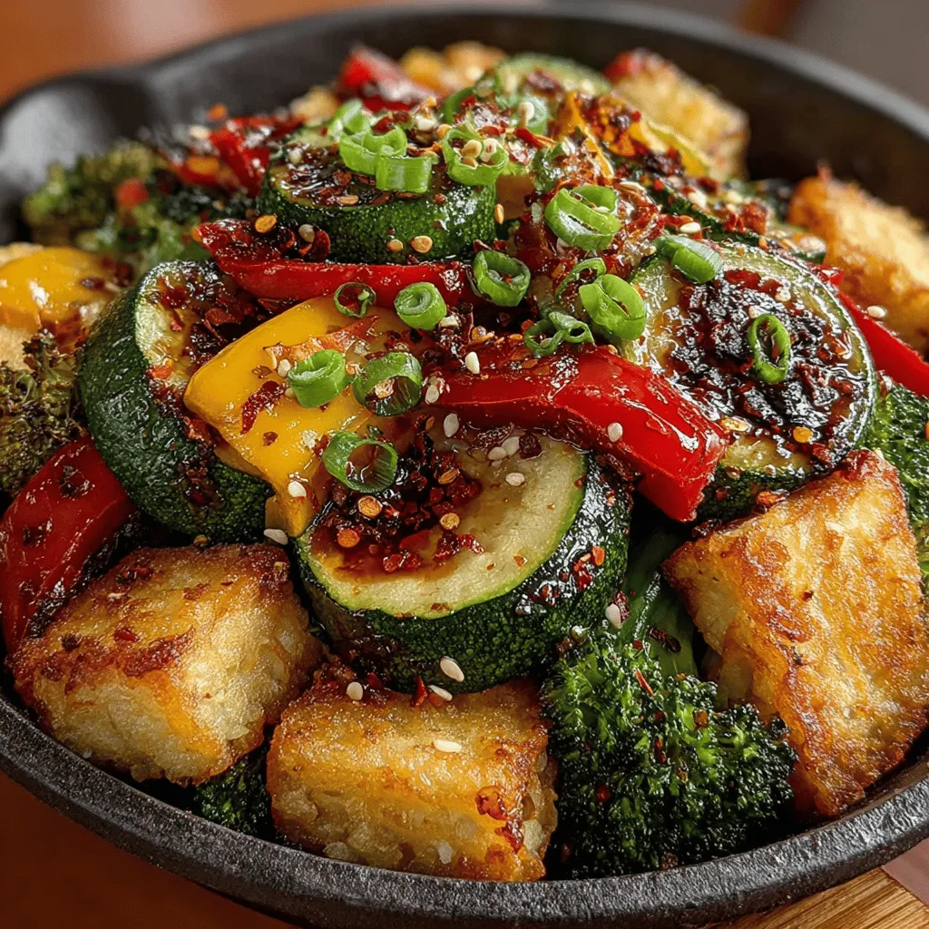 In recent years, the rise of plant-based diets has transformed the way many people approach their meals. As more individuals seek to adopt healthier eating habits or reduce their environmental footprint, plant-based cooking has gained immense popularity. This shift has led to a growing interest in recipes that highlight vegetables and protein sources like tofu, which not only provide essential nutrients but also deliver robust flavors. One such recipe that embodies the essence of plant-based eating is the Zesty Zucchini Tofu Stir Fry. This vibrant dish is not just a feast for the eyes; it’s also a deliciously satisfying option for dinner.